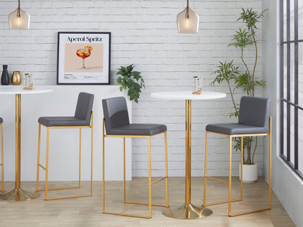 Fuji - Contemporary Design High Back Barstool