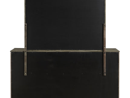 Prescott - 8 Drawer Dresser With Mirror - Brown