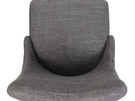 Mid Century Modern Fabric Armless Dining Chair