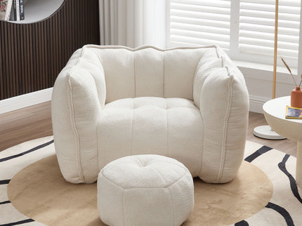 Soft Bean Bag Chair With High Resilient Foam