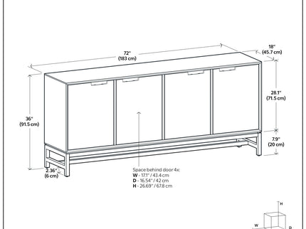 Banting - Door Sideboard Buffet