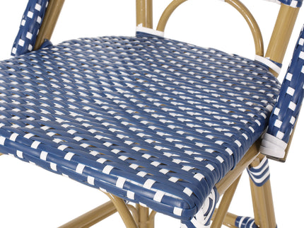 Outdoor Pe Rattan French Barstool Set