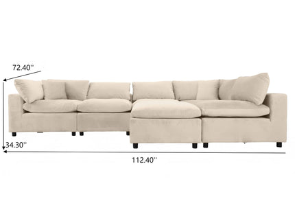 Hayward - Modular Sectional Sofa - Ivory