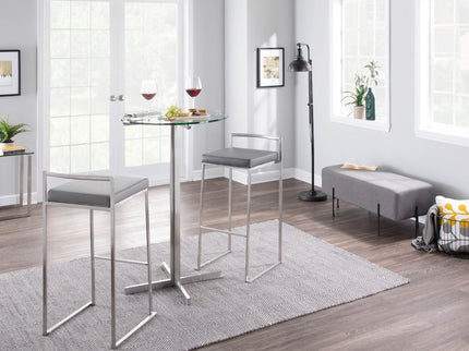 Fuji - Contemporary And Elegant Design Stackable Barstool