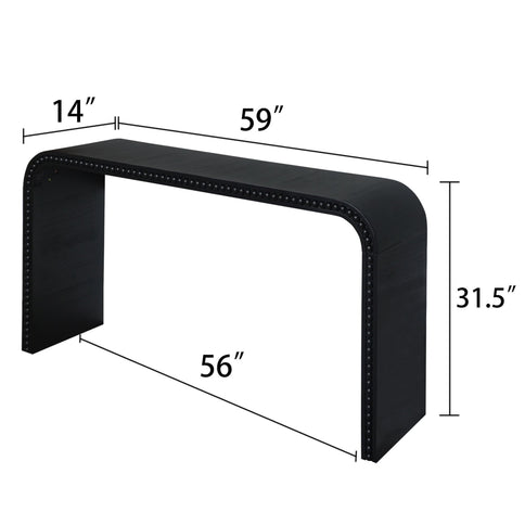 Waterfall Console Table