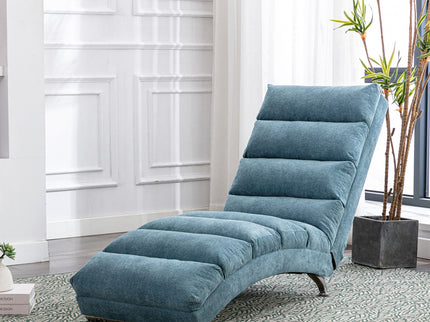 Massage Chaise Lounge Indoor With Remote Control, Ergonomic Electric Massage Lounger