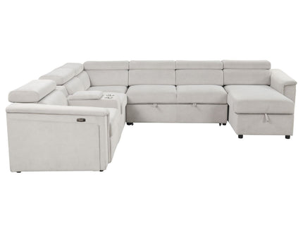 Harvey - Power Recliner Sleeper Sectional