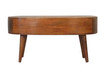 Wave Coffee Table With 1 Drawer