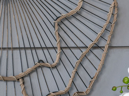 Metal Flowers Wall Decor, Transitional Wall Floral Sculpture For Foyer Porch Hallway Entrance (Set of 3) - Gold