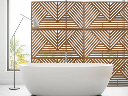 Freestanding Outdoor & Indoor Freestanding Metal Privacy Screen