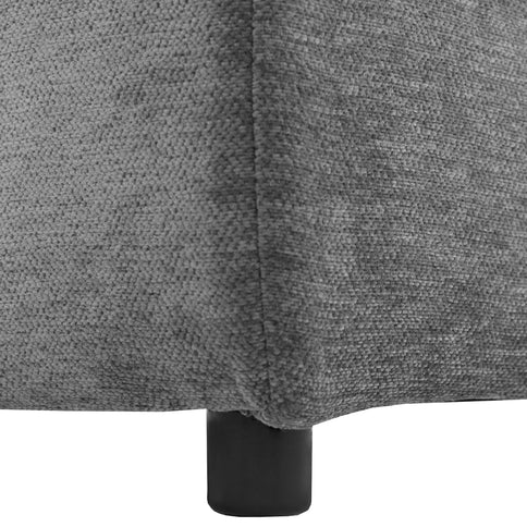 Modern Modular U-Shaped Sofa Bed With Movable Ottoman, USB Ports, Phone Holder