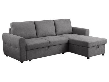 Kenna- Sleeper Sectional Sofa With Storage Ottoman
