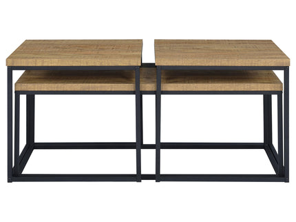 Rosey - 3 Piece Coffee Table Set - Mango Color