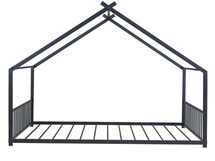 Metal House Bed