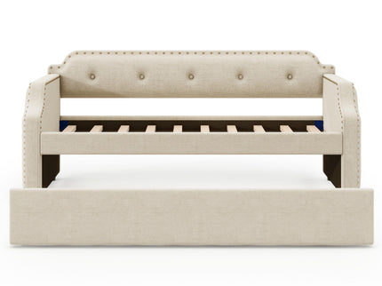 Upholstered Daybed With Trundle