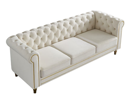 Chesterfield - Sofa 84.65" For Living Room