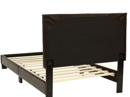 Upholstered Bed With Adjustable Headboard