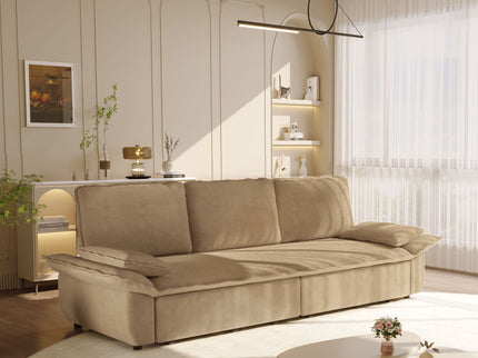 King Size Pull Out Sofa Bed, 3 In 1 Convertible Multifunctional