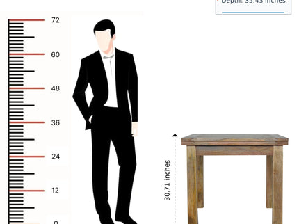 Extendable Butterfly Dining Table - Oak
