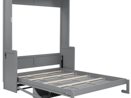 Murphy Bed With Desk, LED Lights And USB Charging Station
