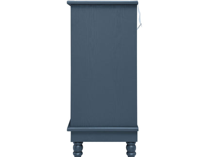 Hollow - Carved 2 Doors Accent Cabinet