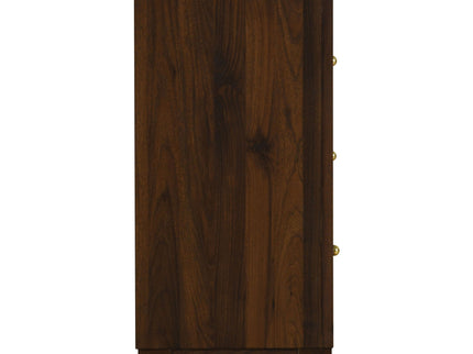 Anza - 6 Drawer Dresser Cabinet - Walnut