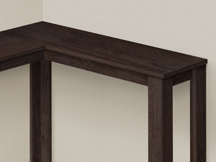 Corner Accent Console Table For Entryway, Unique Design Contemporary & Modern