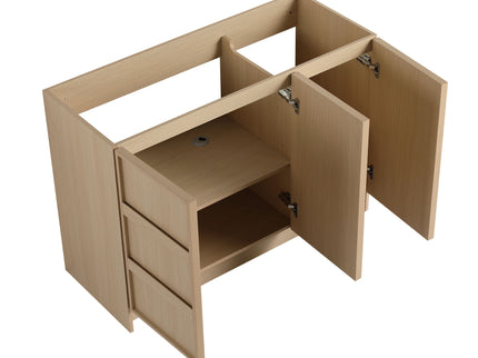 Freestanding Bathroom Vanity With Sink & 2 Soft Close Cabinet Doors
