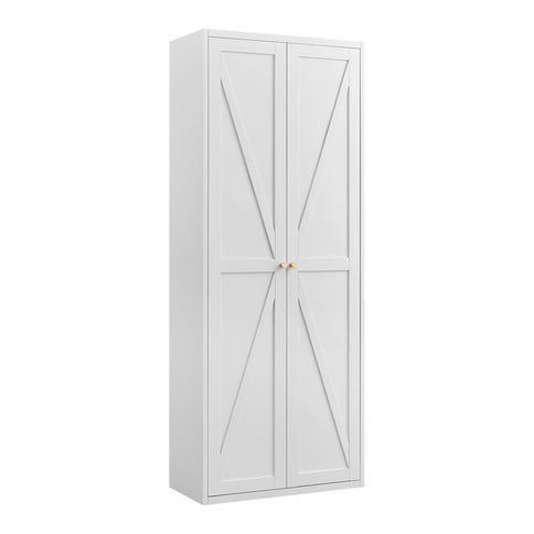 Adjustable 2 Door Storage Cabinet With Adjustable Shelves