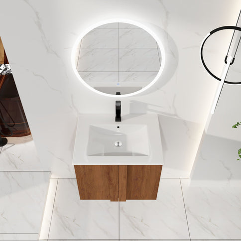 Floating Bathroom Vanity With Sink Combo