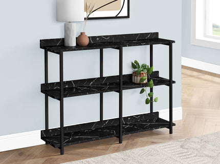 Accent Console Table For Entryway, Symmetrical Display