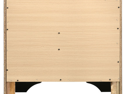Transitional 2 Drawer Nightstand With Hidden Jewelry Tray