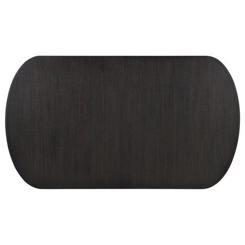 Bangor - Extension Dining Table With Pedestal Base - Black