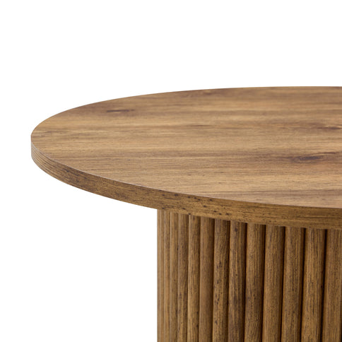 Modern Circular Coffee Table Cylindrical Design