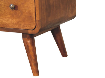 Large Curved Chest - Chestnut