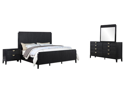 Brookmead 4-piece Queen Bedroom Set Black