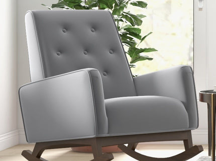 Demetrius - Solid Wood Rocking Chair
