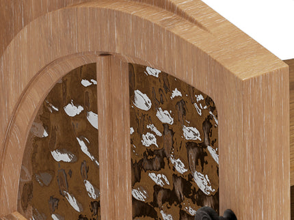 Vintage Farmhouse Bathroom Vanity With Ceramic Sink