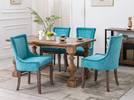 Ultra - Side Dining Chair, Nail Head (Set of 2)