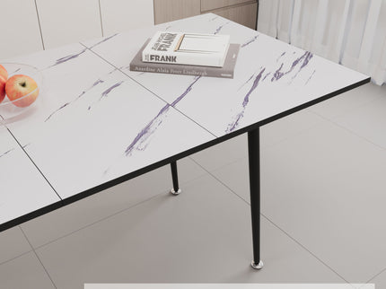 Modern Extendable Dining Table And Chair Set