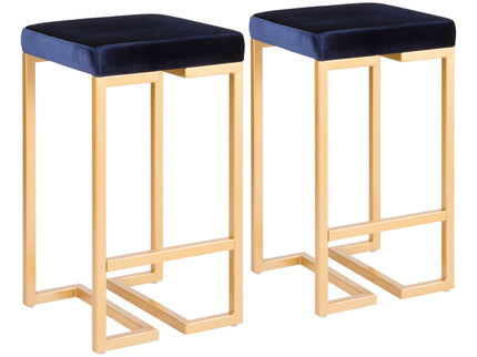 Midas - Contemporary / Glam Counter Stool (Set of 2)