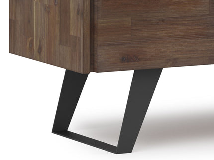 Lowry - TV Media Stand - Rustic Natural Aged Brown