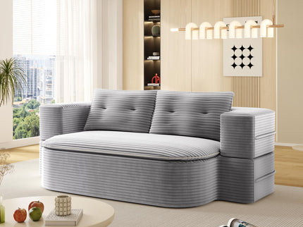 Convertible Floor Sofa Bed With Multi Functional Blanket