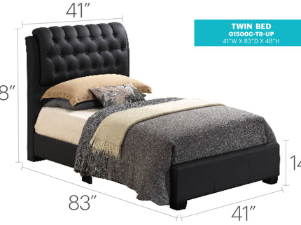 Tufted Upholstered Bed