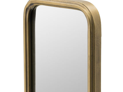 Full Length Mirror With AntiqueMetal Frame, Long Mirror For Hallway Living Room Bedroom Bathroom - Gold