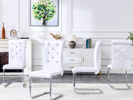 Elegant Design Upholstered Dining Chairs