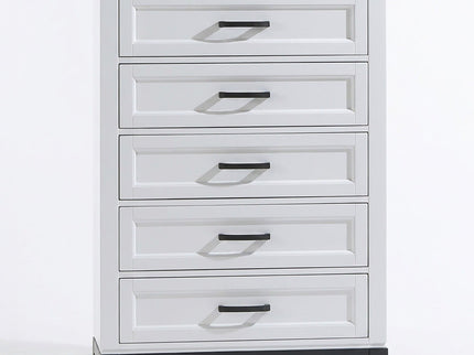 Bedroom Set, Bed With Drawers And Upholstered Headboard LED Lighting