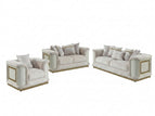 Beige / 3 Pc. Sofa, Loveseat, Chair