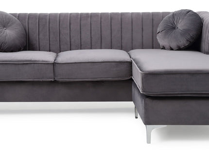 Delray - Micro Suede Sofa Chaise