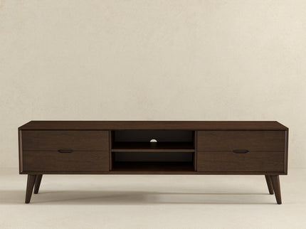 Adrian - TV Stand - Walnut Brown